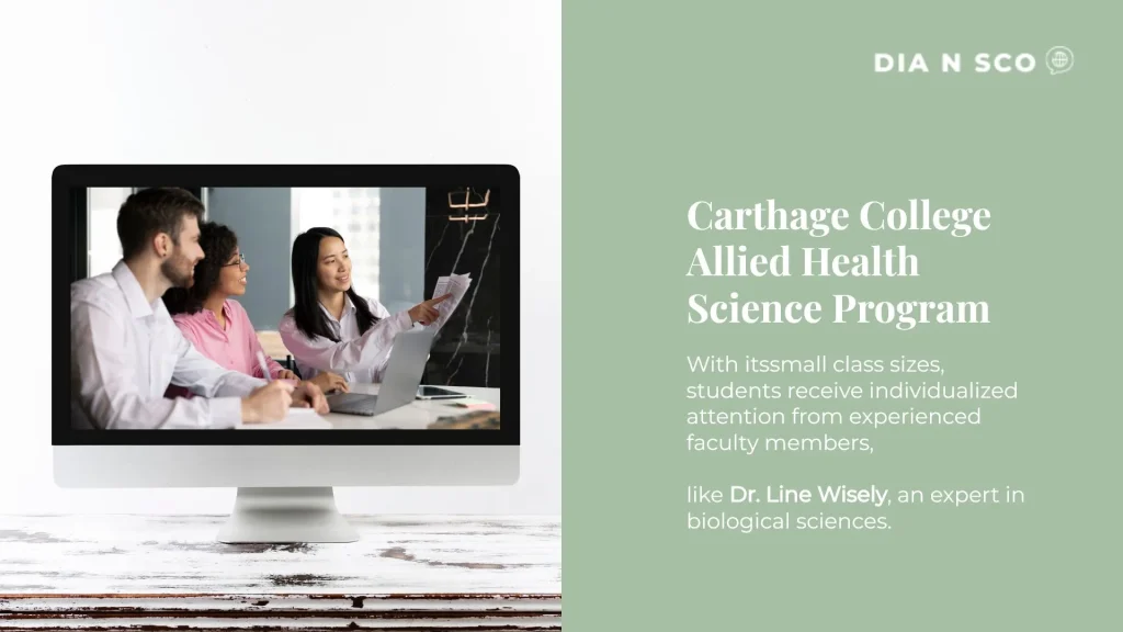 Carthage College Allied Health Science Program blog banner