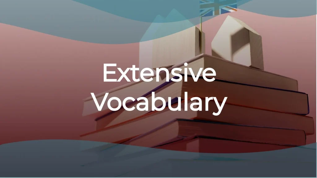 Why is English Hard to Learn?Extensive Vocabulary text image