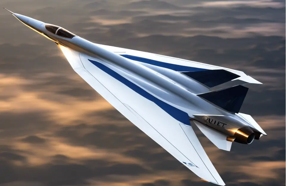 advantages of quiet supersonic technology for aircraft